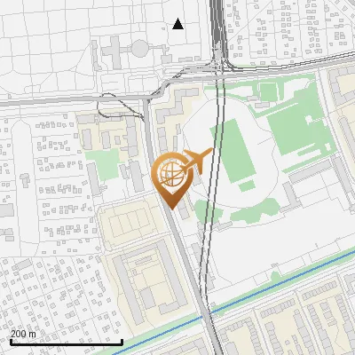 Karte Dantestraße 8-14, 80637 München