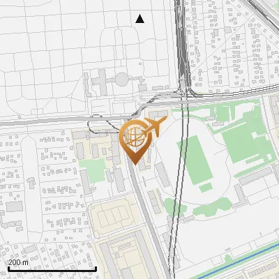 Karte Dantestraße 16-22, 80637 München