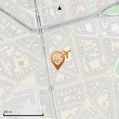 Karte Darmstädter Straße 1-13, 50678 Köln