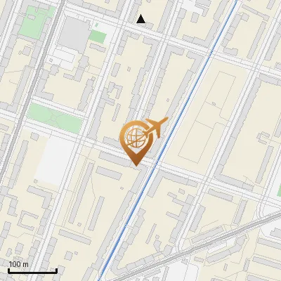 Karte Delbrückstraße 1-3, 10315 Berlin