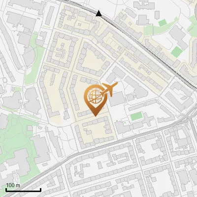 Karte Denickestraße 1-2, 21073 Hamburg