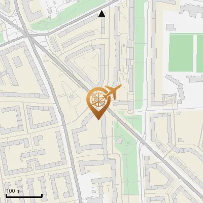 Karte Dennerstraße 1, 22307 Hamburg