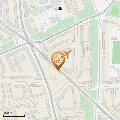 Karte Dennerstraße 6-18, 22307 Hamburg