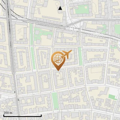 Karte Destouchesstraße 34, 80803 München