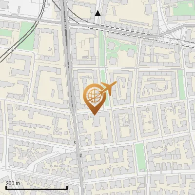 Karte Destouchesstraße 44, 80803 München