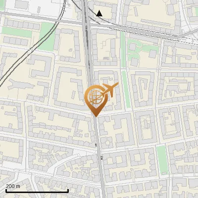 Karte Destouchesstraße 48-59, 80803 München