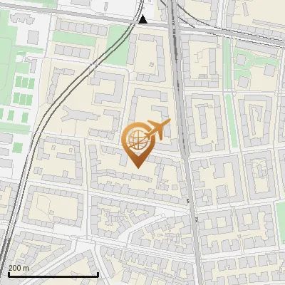 Karte Destouchesstraße 56-71, 80796 München