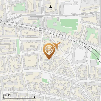 Karte Destouchesstraße 1-11, 80803 München