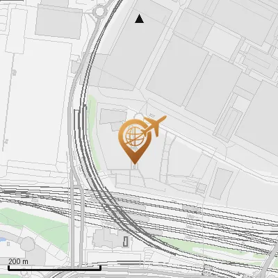 Karte Deutzer Allee 4, 50679 Köln