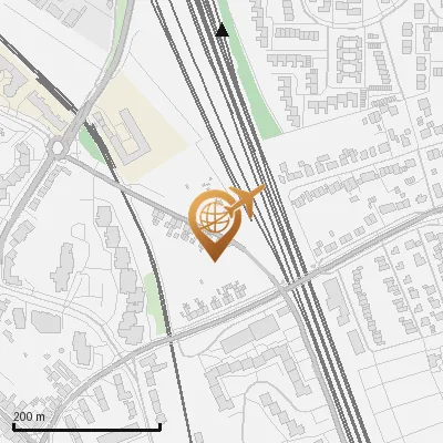 Karte Deutzer Weg 9-13, 51143 Köln