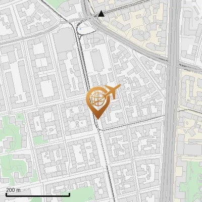 Karte Donnersbergerstraße 15-22, 80634 München