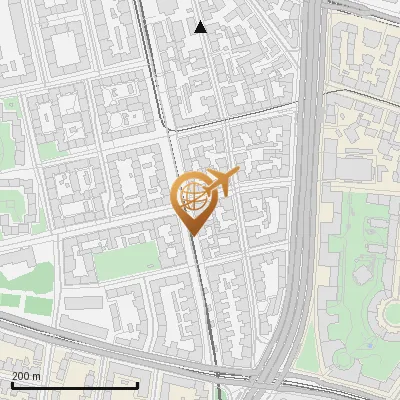 Karte Donnersbergerstraße 32-40, 80634 München