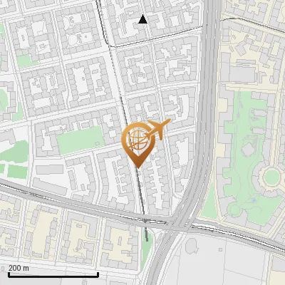 Karte Donnersbergerstraße 42-49, 80634 München