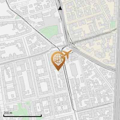 Karte Donnersbergerstraße 4-7, 80634 München