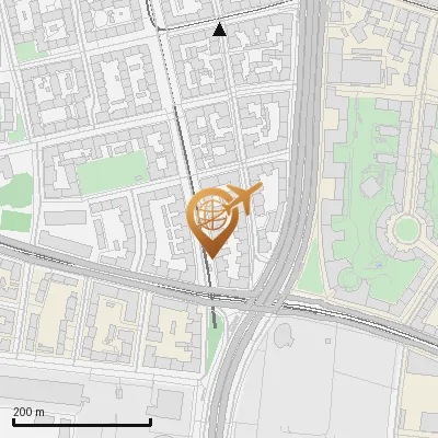 Karte Donnersbergerstraße 50, 80634 München