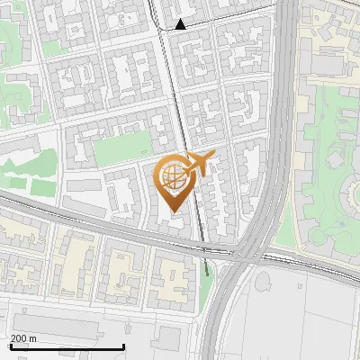 Karte Donnersbergerstraße 53, 80634 München