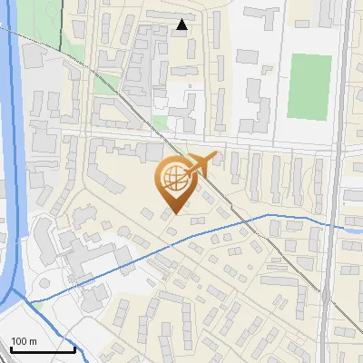 Karte Dreieck 3-6, 21107 Hamburg