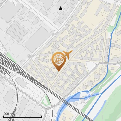 Karte Dreimühlenstraße 25-38, 80469 München