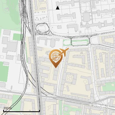 Karte Düsseldorfer Straße 11-13, 80804 München