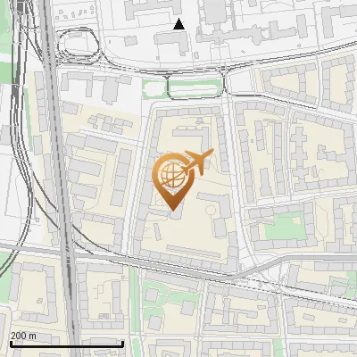 Karte Düsseldorfer Straße 14, 80804 München