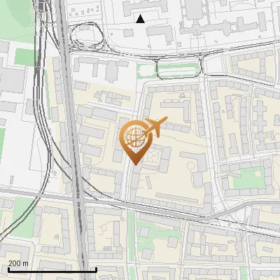 Karte Düsseldorfer Straße 16, 80804 München