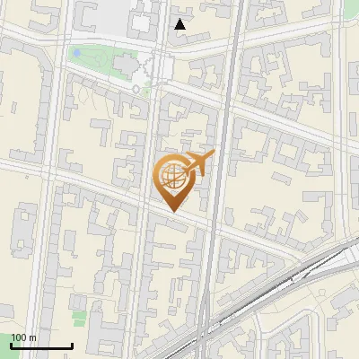 Karte Düsseldorfer Straße 8-10, 10719 Berlin