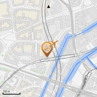 Karte Düsternstraße 22, 20355 Hamburg