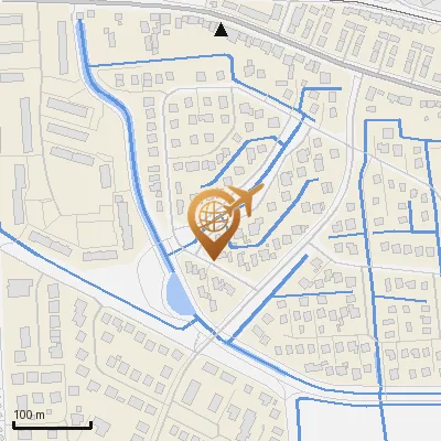 Karte Dwarspriel 11, 21129 Hamburg