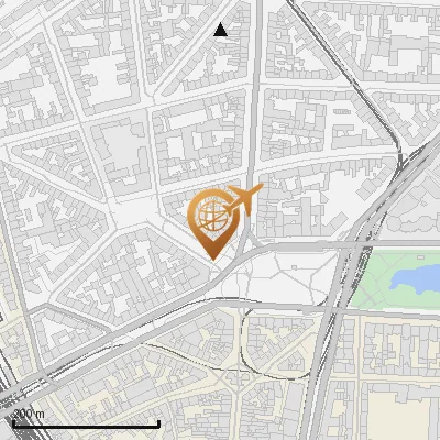 Karte Ebertplatz 1-7, 50668 Köln