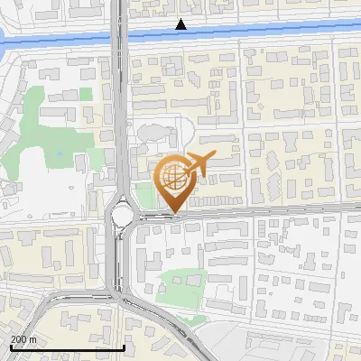 Karte Eddastraße 1, 80639 München