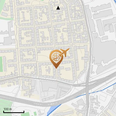 Karte Eddelbüttelstraße 10-14, 21073 Hamburg