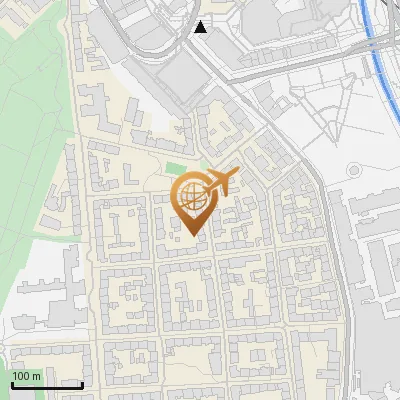 Karte Eddelbüttelstraße 25-34, 21073 Hamburg