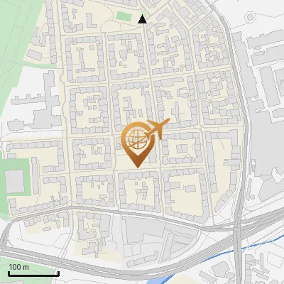 Karte Eddelbüttelstraße 9, 21073 Hamburg