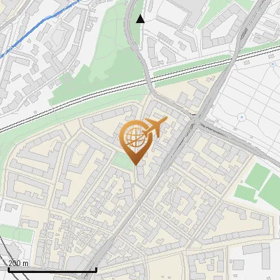 Karte Edelweißstraße 11, 81541 München