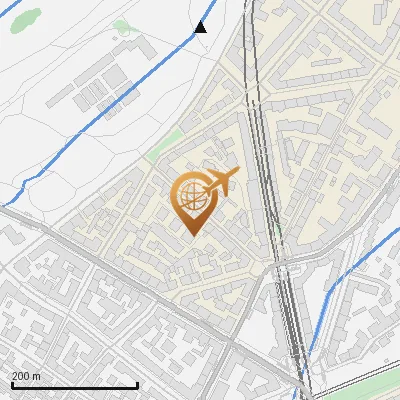 Karte Edlingerstraße 13-20, 81543 München