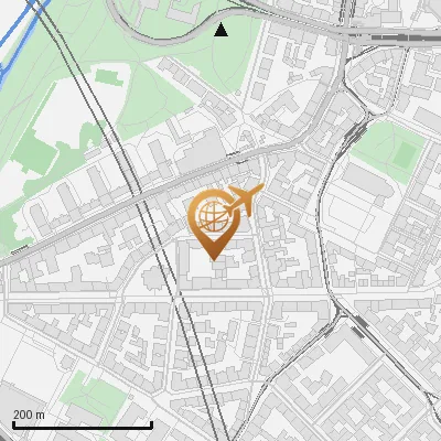 Karte Eggernstraße 5-10, 81667 München