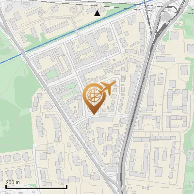 Karte Egmontstraße 1-8, 80809 München