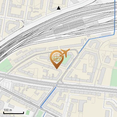 Karte Egmontstraße 5-9, 10317 Berlin