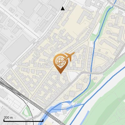 Karte Ehrengutstraße 14-21, 80469 München