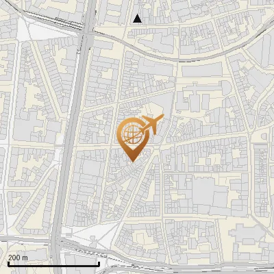 Karte Ehrenstraße 51-71, 50672 Köln