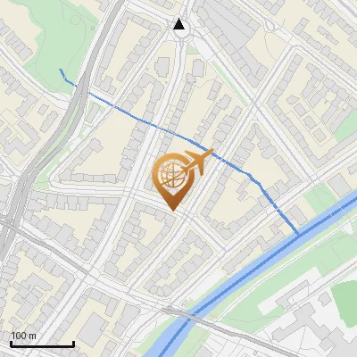 Karte Eichenstraße 9-10, 20259 Hamburg