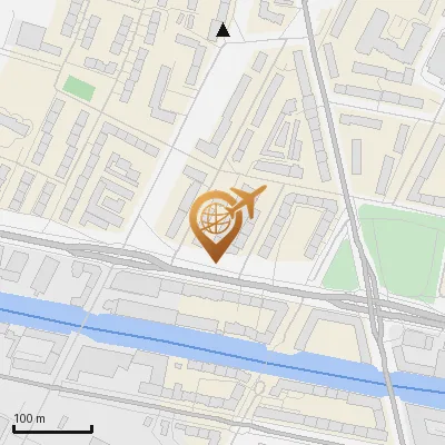 Karte Eiffestraße 205, 20537 Hamburg