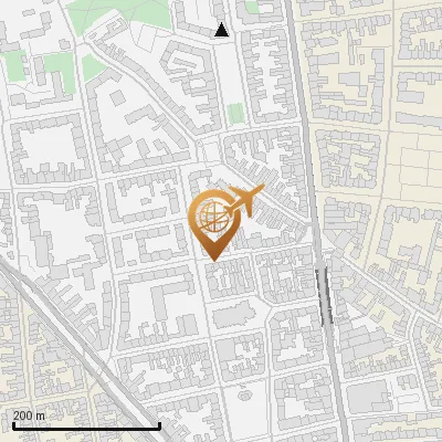 Karte Einheitstraße 23-26, 50733 Köln