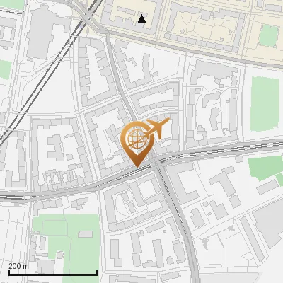 Karte Einsteinstraße 125-129, 81675 München