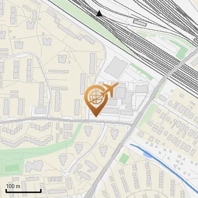 Karte Elbgaustraße 128, 22547 Hamburg