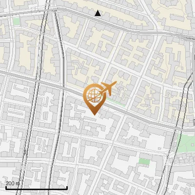 Karte Elisabethstraße 15, 80796 München