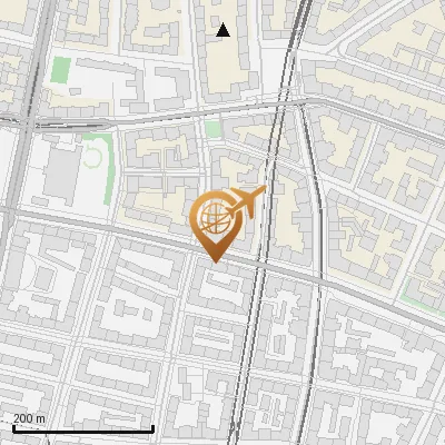 Karte Elisabethstraße 31-44, 80796 München