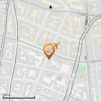 Karte Elisabethstraße 7-10, 80796 München