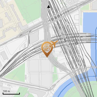 Karte Ella-Trebe-Straße 9, 10557 Berlin