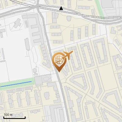 Karte Elligersweg 1, 22307 Hamburg